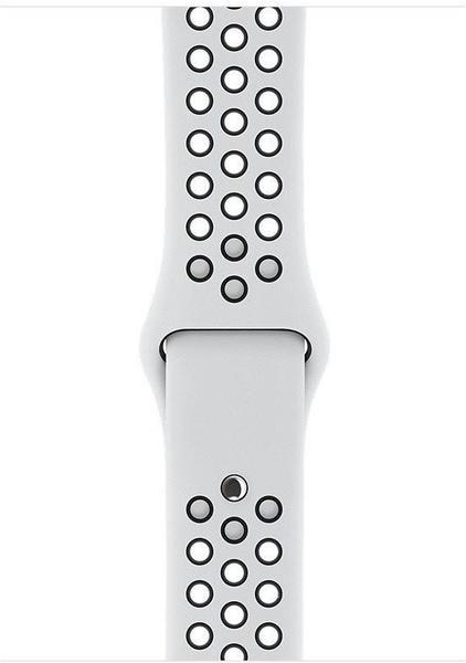 Nike Sportarmband für Apple Watch 38mm pure platinum/schwarz