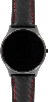 xlyne Watch Band for Xlyne Qin XW Prime II carbon red black