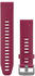 Garmin QuickFit 20 Silikonarmband cerise (010-12739-05)