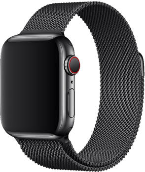 Apple Watch 40 mm Milanaise-Ersatzband schwarz