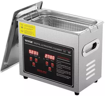 VEVOR Ultraschallreiniger Edelstahl-Reinigungsgerät 172 w, 3 l