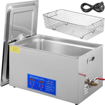 VEVOR JPS-80A Ultraschallreiniger 22L Reiniger Ultraschall Ultraschallreinigungsgerät Edelstahl mit Digitaler Anzeige