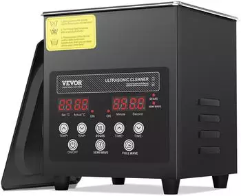 VEVOR 2L Ultraschallreiniger Reinigungsmaschine mit Korbheizung und Timer 60W