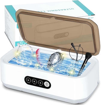 bedee Ultraschallreiniger, 650ml Hochfrequenz Ultraschallreiniger, 48000HZ Schall-Schmuckreiniger f&uuml;r 360&deg; Tiefenreinigung, Ultrasonic Cleaner
