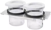 Emag Deckel 3.0 l mit 2 x 600 ml Glas EM-30DG (EM-30DG)