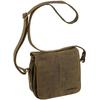 Greenburry, Handtasche, Saddle Bag Vintage 1724, Braun