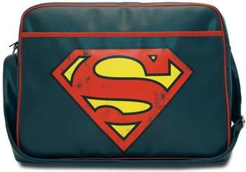 Logoshirt Superman-Logo Shoulder Bag dark blue