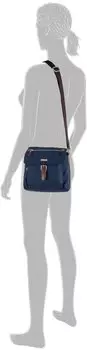 Tom Tailor Rina blue (11220-50) – Tom Tailor Rina blue (11220-50): Stilvolle Schultertasche für Damen
