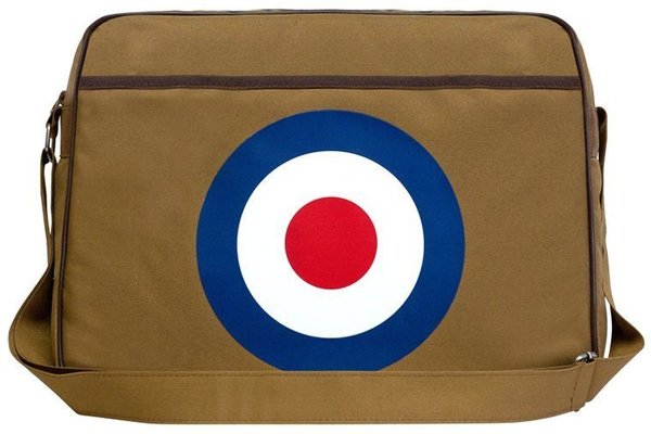 Logoshirt Target Shoulder Bag brown