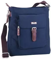 TOM TAILOR Hobo "Rina" aus leichtgewichtigem Nylon und aufw&auml;ndig gewebten Gurtband
