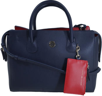 Tommy Hilfiger Satchel mit Monogramm-Emblem navy (AW0AW06463)