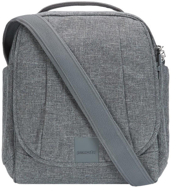 PacSafe Metrosafe LS200 Anti-Theft Shoulder Bag dark tweed grey