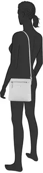 Gabor Ina (7264) white – Gabor Ina (7264) white: Stilvolle Schultertasche für Damen
