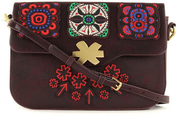 Desigual Bold Amorgos Across Body Bag borgona