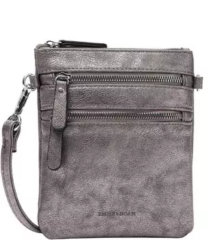 Emily & Noah Handtasche mit Rei&szlig;verschluss Emma darksilver (60392833)