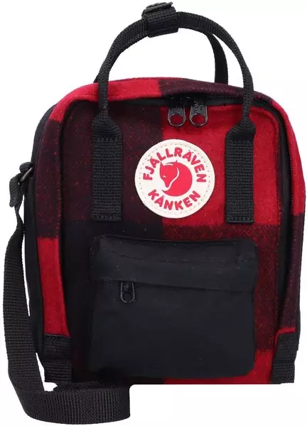Fjallraven Kanken Sling red black Erfahrungen auf Testbericht