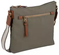 camel active Umh&auml;ngetasche "Bari" aus hochwertigem matten Nylon mit gestreiftem