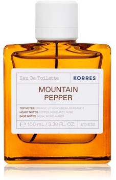Korres Mountain Pepper Eau de Toilette 100ml