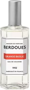 Berdoues Orange Basilic Eau de Cologne 125ml