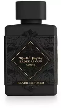 Lattafa Bade'e Al Oud Black Exposed Eau de Parfum 100ml
