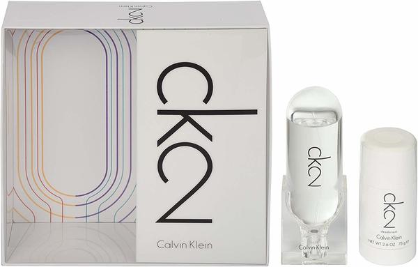 Calvin Klein CK2 Eau de Toilette 100 ml + Deo Stick 75 ml Geschenkset