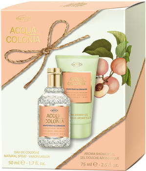 4711 Acqua Colonia White Peach & Coriander Set (EdC 50ml + SG 75ml)