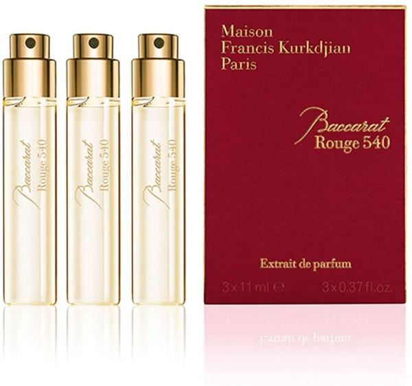 Maison Francis Kurkdjian Baccarat Rouge 540 Extrait de Parfum refillable 3 x 11 ml