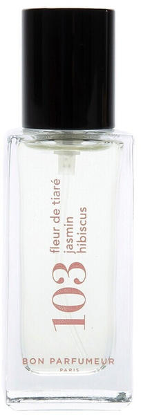 Bon Parfumeur 103 Tiare Flower Jasmine Hibiscus Eau de Parfum (15ml)
