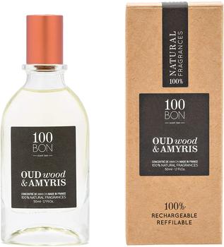 100BON Oud Wood & Amyris Nachfüllbar Eau de Parfum Concentrate 50ml Spray