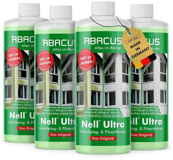 Abacus Nell Ultra Gr&uuml;nbelag & Algenentferner 4 x 1 Liter