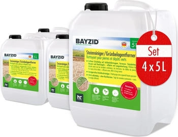 H&ouml;fer Chemie Bayzid Steinreiniger / Gr&uuml;nbelag-Entferner 4x 5 L