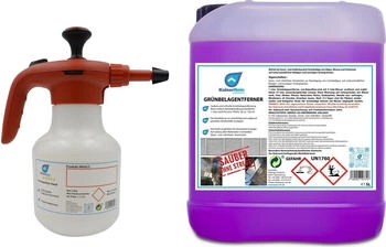 KaiserRein Profi Grünbelagentferner 5 L mit Pumpdrucksprüher 1 L