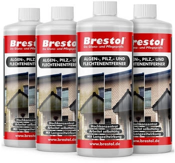 Brestol Algen- Pilz & Flechtenentferner 4 x 1 L