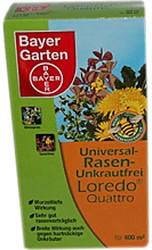 Bayer Garten Loredo Quattro Universal Rasenunkrautfrei 250 ml