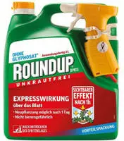 Roundup Express Unkrautfrei Spr&uuml;hsystem 3 Liter Anwendungsfertig