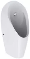 Urinal &bdquo;Tamina&ldquo;, Zulauf von oben, ohne Zielobjekt in wei&szlig; alpin