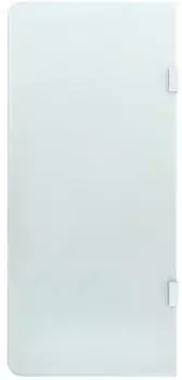 vidaXL Urinal-Trennwand Wandmontage 90x40cm Hartglas (249496)