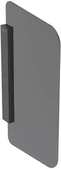 Geberit Urinaltrennwand Glas anthrazit/schwarz matt (115205CD1)