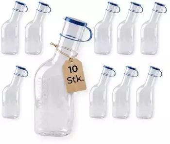 Medi-Inn Urinflasche PC f&uuml;r M&auml;nner, 1000ml, autoklavierbar, glasklar
