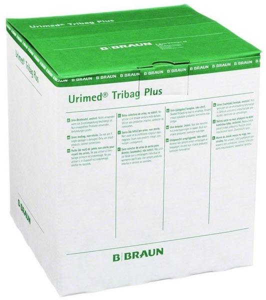 B. Braun Urimed Tribag Plus Urin Beinbtl.500 ml 80 cm Unst. (10 Stk.)
