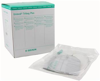 B. Braun Urimed Tribag Plus Urin Beinbtl.800 ml 60 cm Ster. (10 Stk.)