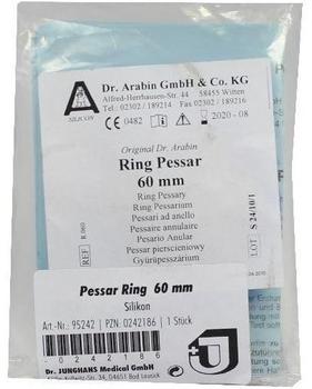 Dr. Junghans Medical Pessar Ring 60 mm N.Arabin Silik.