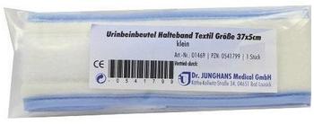 Dr. Junghans Medical Urin Beinbtl. Halteband Textil Klein 37 cm