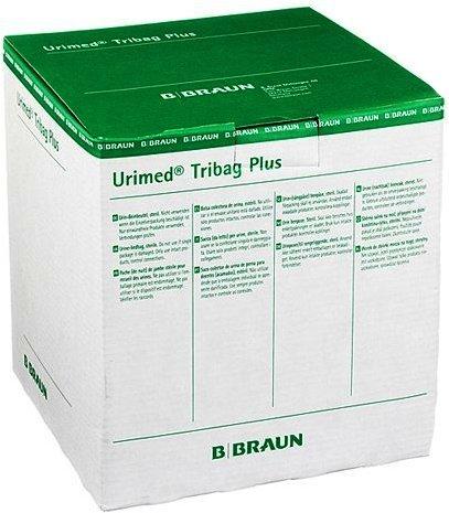 B. Braun Urimed Tribag Plus Urin Beinbtl.500 ml 40 cm Ster. (10 Stk.)