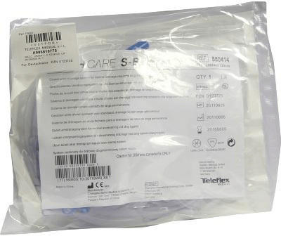 Teleflex Medical Urinbeutel S Bag 2 L 120 cm Schlauch