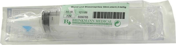Dr. Junghans Medical Wund- und Blasenspritze 50 ml steril ger. Spitze