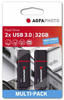 AGFAPHOTO - USB 3.2 Gen 1 32GB black MP2 (10570MP2) - USB-Stick - 32 GB