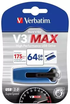 Verbatim Store 'n' Go V3 MAX USB 3.0 64GB – Robustes und praktisches Design