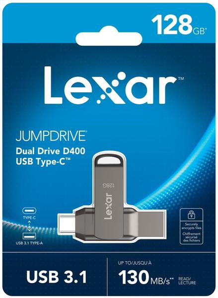 Lexar JumpDrive Dual Drive D400 128GB
