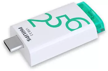 Philips Flash Drive Click Edition 256GB weiss/gr&uuml;n